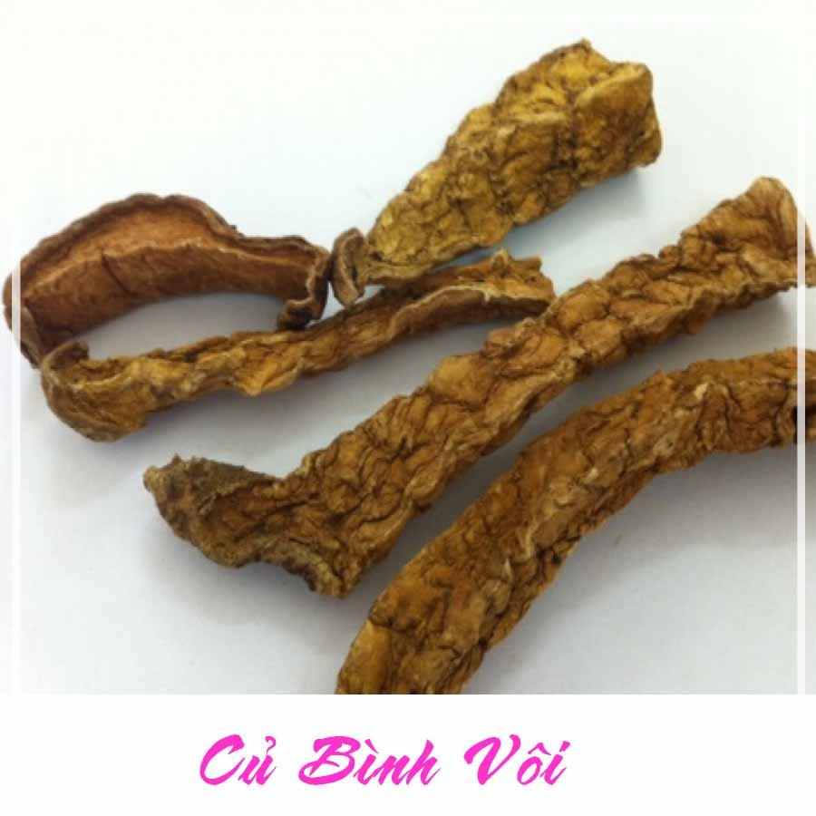 Củ Bình Vôi khô sạch đóng gói 1kg