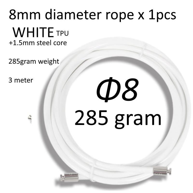 Dự Phòng Một Phần Nặng Crossfit Bỏ Qua Bỏ Qua Dây Kèm Đầu Nối Bấm 4Mm 6Mm 8mm10mm 12Mm 14Mm TPU thép Bọc Dây Nhảy Bỏ Qua