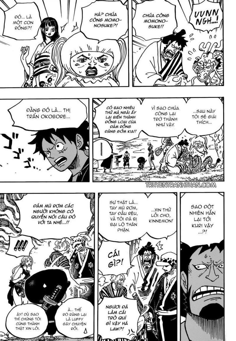 đảo hải tặc - one piece chapter 922 3