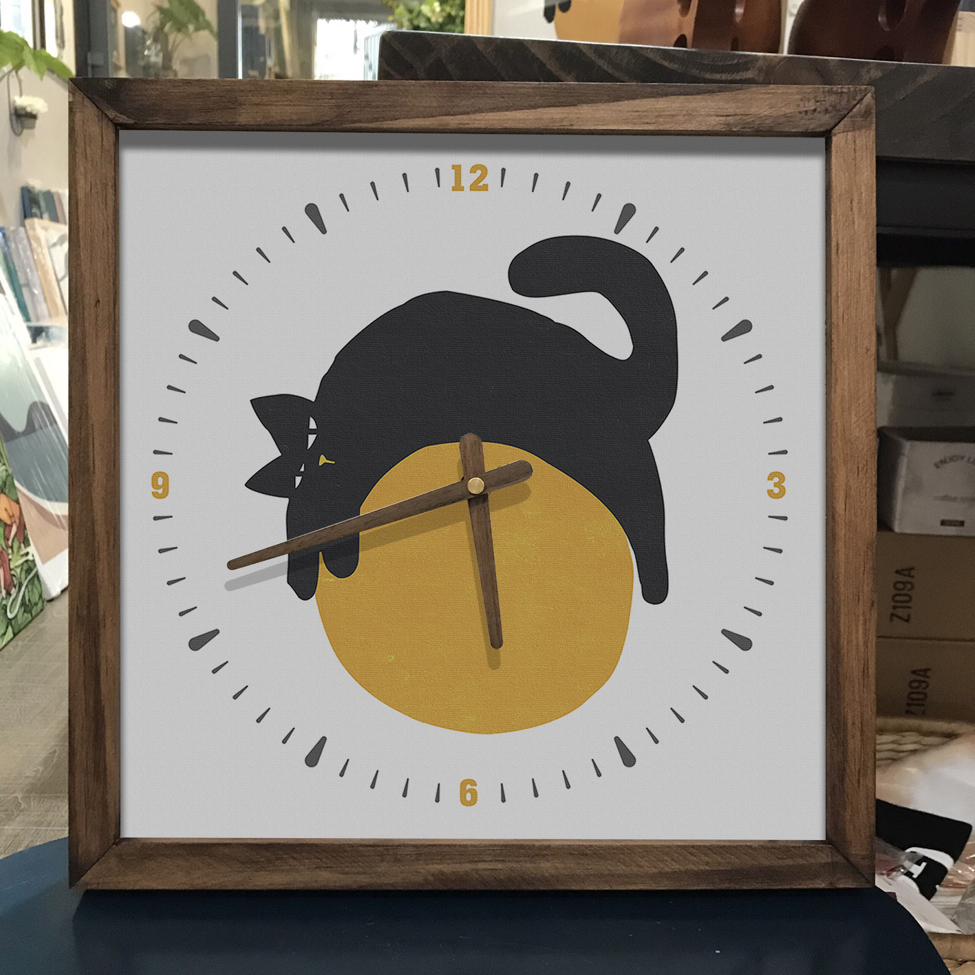 Đồng hồ treo tường canvas Artclock Soyn C43