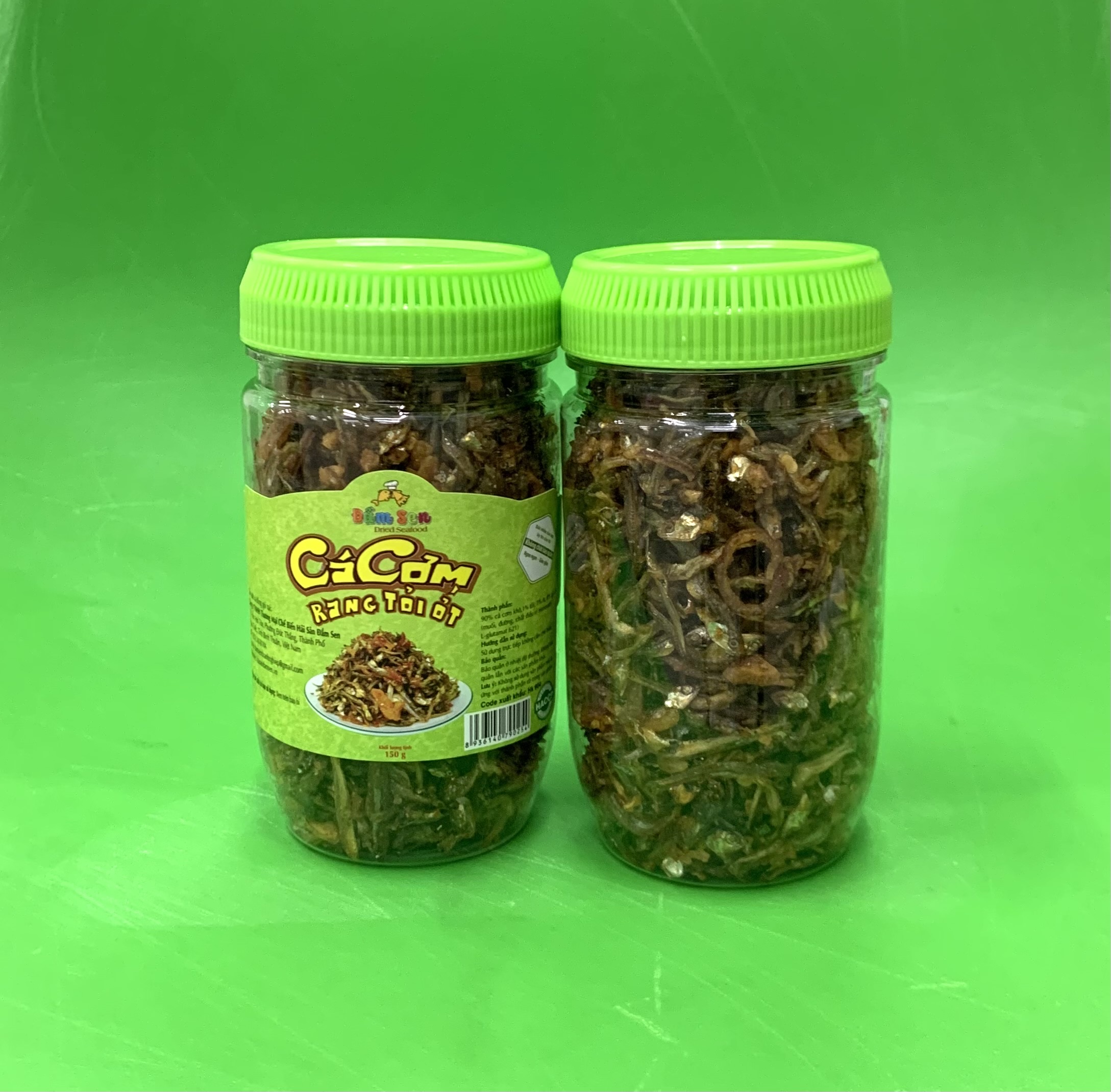 Đặc Sản Bình Thuận - Cá Cơm Rang Tỏi Ớt Đầm Sen - 250G - Ocop 4 Sao