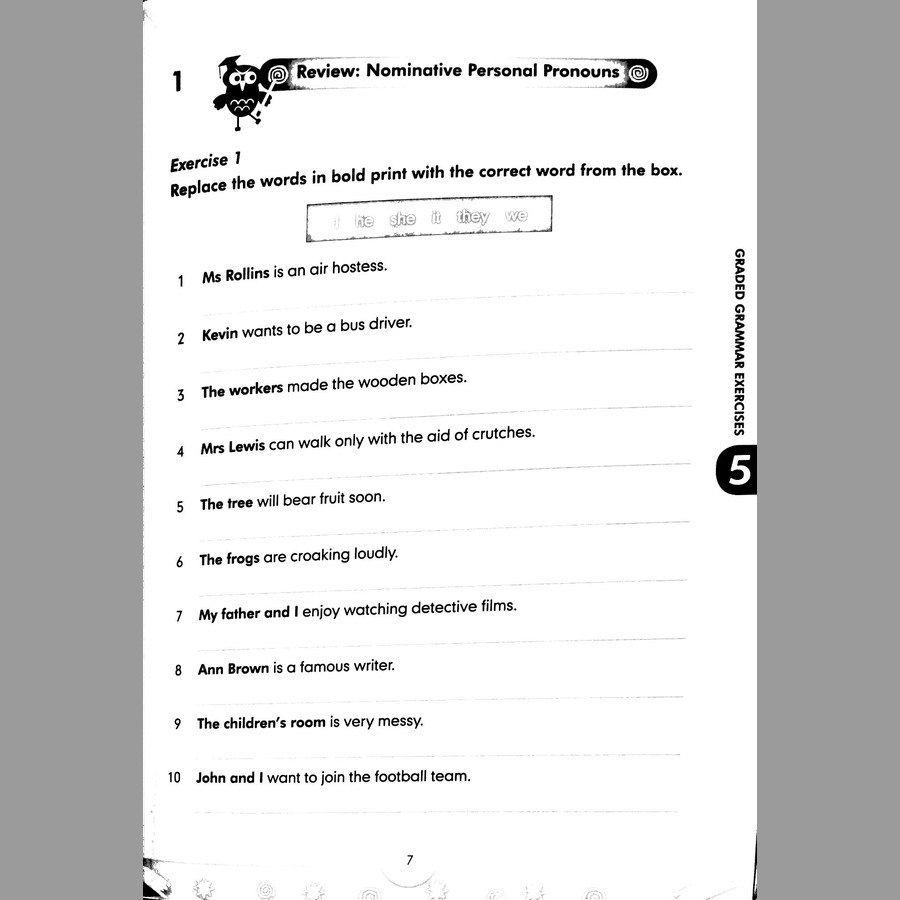 Graded Grammar Exercises 5 (Không CD)