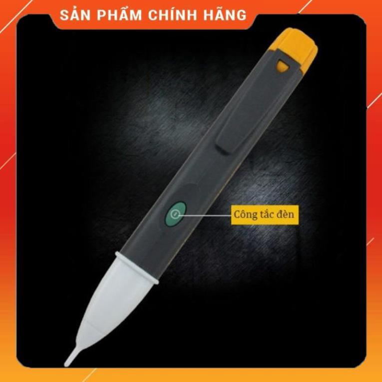 Bút thử điện điện tử xuyên tường, có đèn led thông minh+ tặng khăn lau đa năng- 206640-1206275