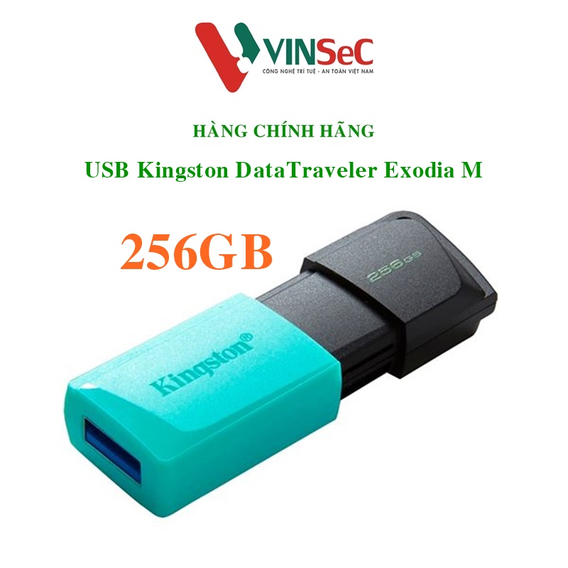 USB Kingston DataTraveler Exodia M USB Flash Drive 32G / 64G / 128G / 256G - Hàng Chính Hãng