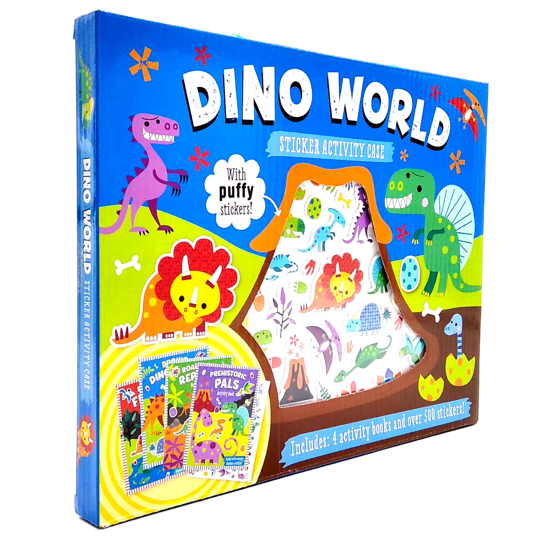 Dino World Sticker Activity Case