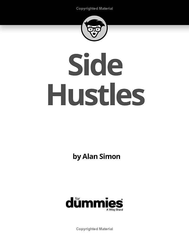 Sách ngoại văn: Side Hustles For Dummies