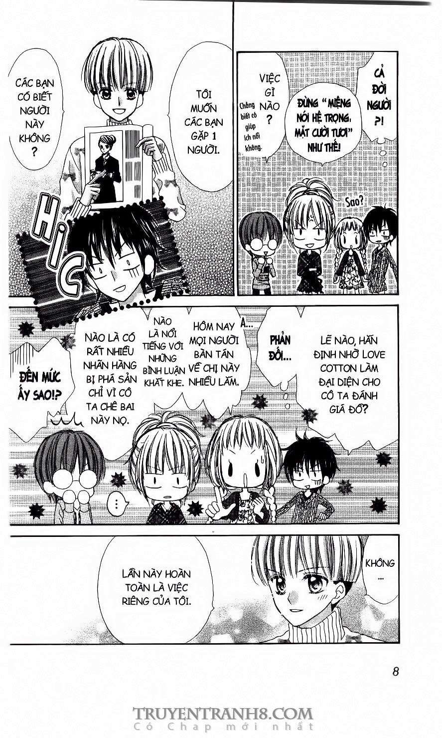 tiệm thời trang, love cotton chapter 19 5
