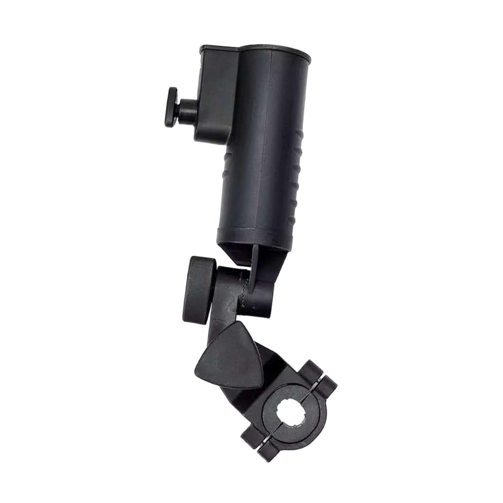 Golf Cart Umbrella Holder Clamp Mount, Umbrella Clip Mounting Durable Practical Easy to Install Golf Umbrella Holder Stand Clamp for Practice