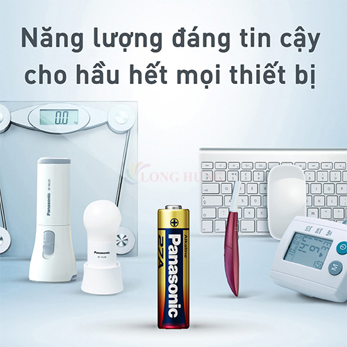 Vỉ Pin kiềm Panasonic Alkaline 27A 12V LRV27A/1BPA (1 viên/5 viên) - Hàng chính hãng
