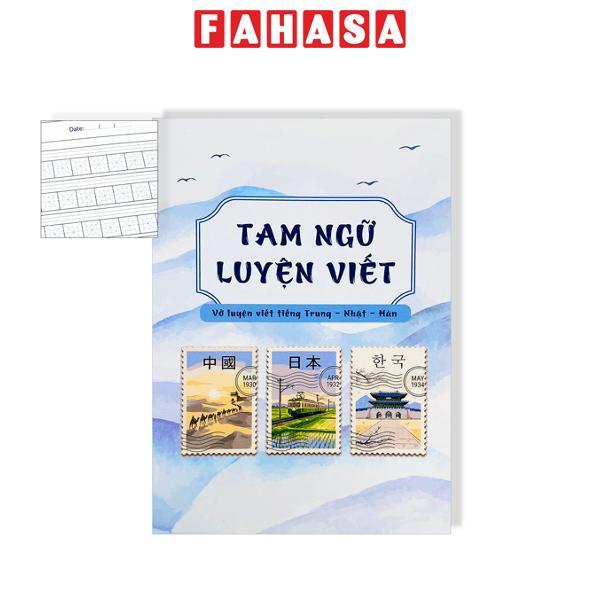 Vở Luyện Viết Tiếng Trung - Nhật - Hàn - 80 Trang 100gsm - The Sun 02