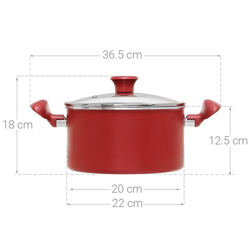 Nồi chống dính Tefal So Chef G1354595 - Đường kính 22cm - Hàng Chính Hãng