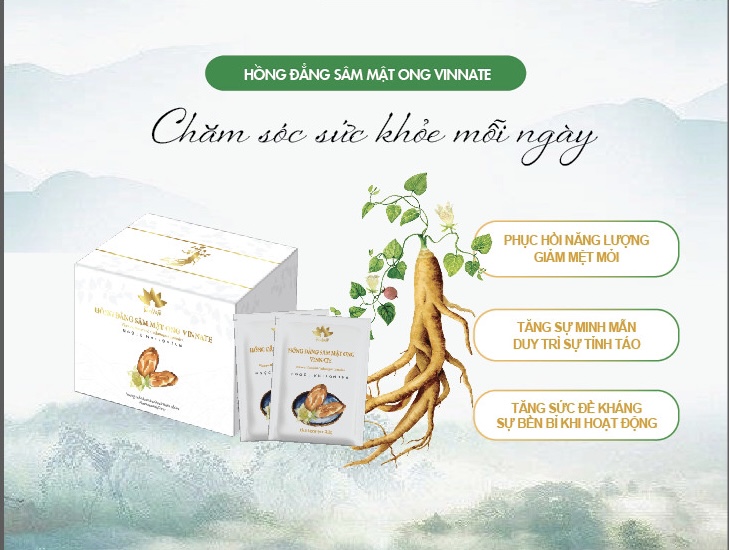Hồng Đẳng Sâm Mật Ong VInnate