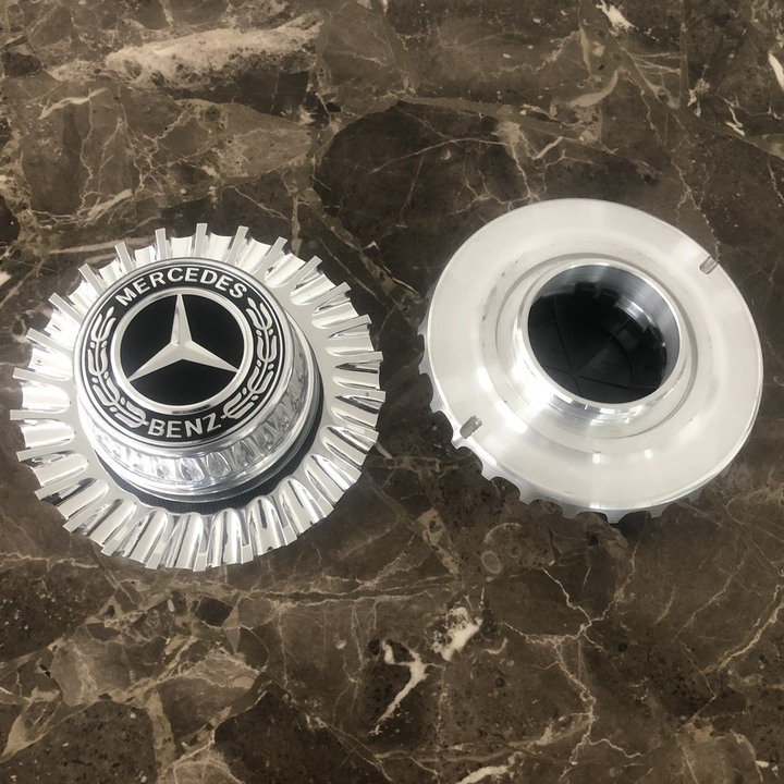 01 chiếc Logo chụp mâm, ốp lazang bánh xe ô tô Maybach BC-011