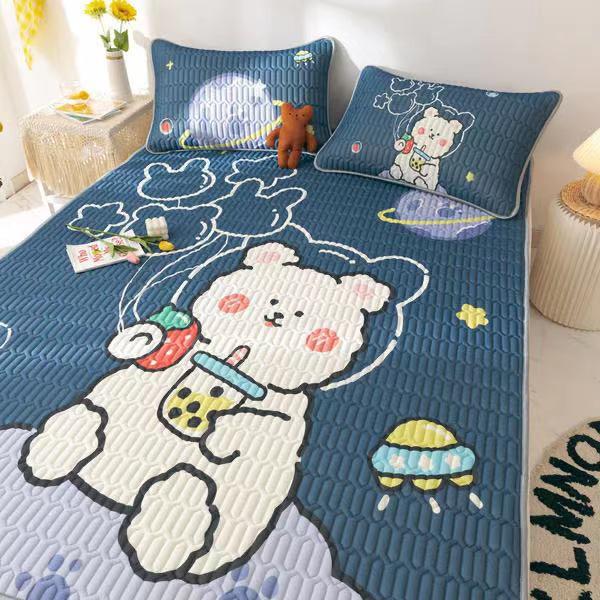 CHIẾU ĐIỀU HOÀ CAO SU NON LATEX 5D MÁT LẠNH size 1m8*2m