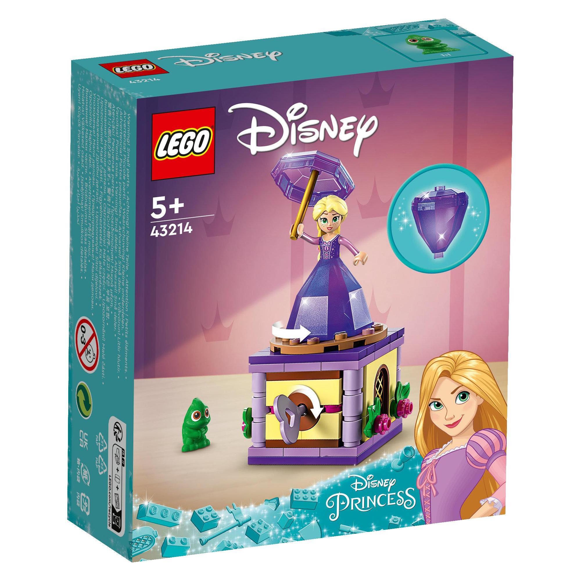 LEGO Disney Princess 43214 Hộp Xoay Công Chúa Rapunzel (89 Chi Tiết)