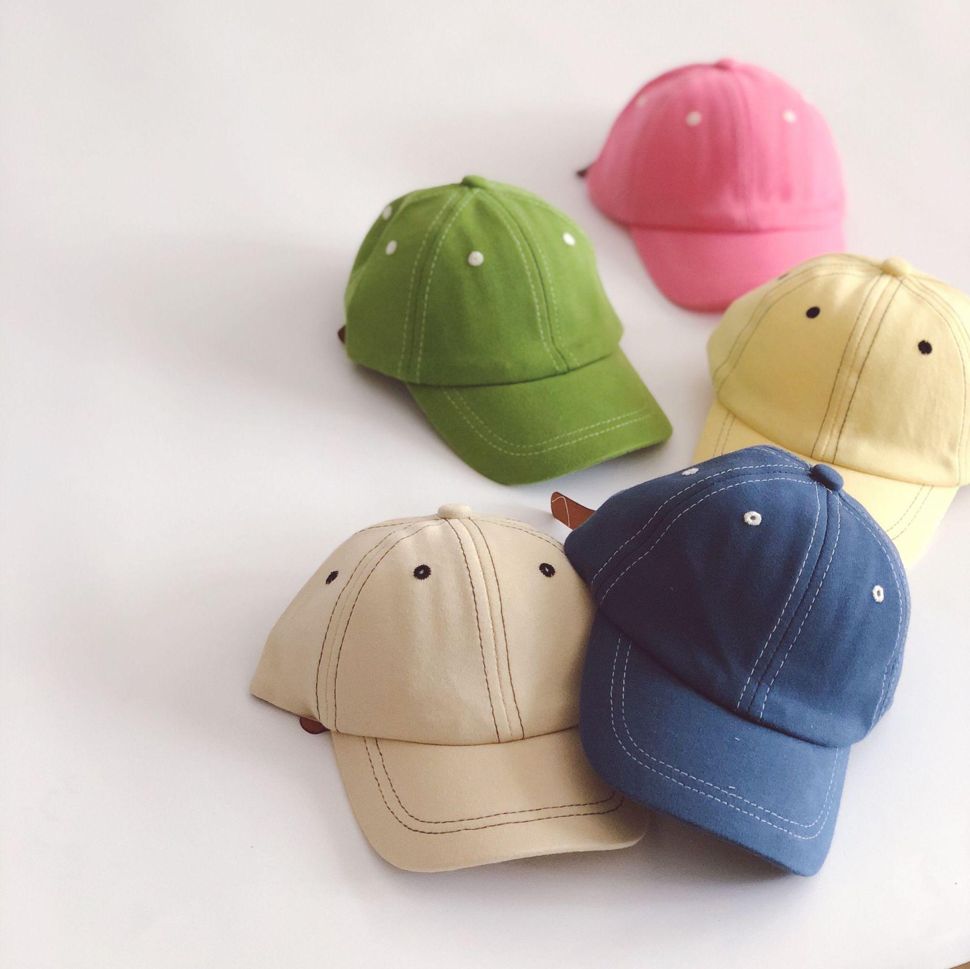 2-7 Tuổi Bé Trai Bé Gái Bóng Chày CapSummer Thời Trang Tấm Che Nón Bé Trai Bé Gái Áo Nón Snapback Hip Hop