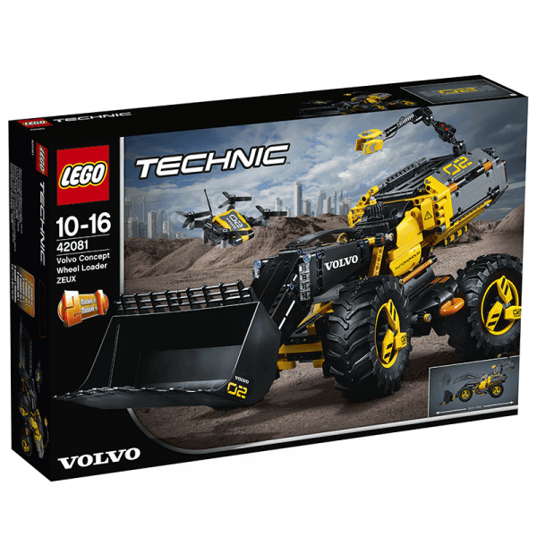 Đồ chơi lắp ráp Lego Technic 42081 - Xe Máy Xúc Volvo ZEUX