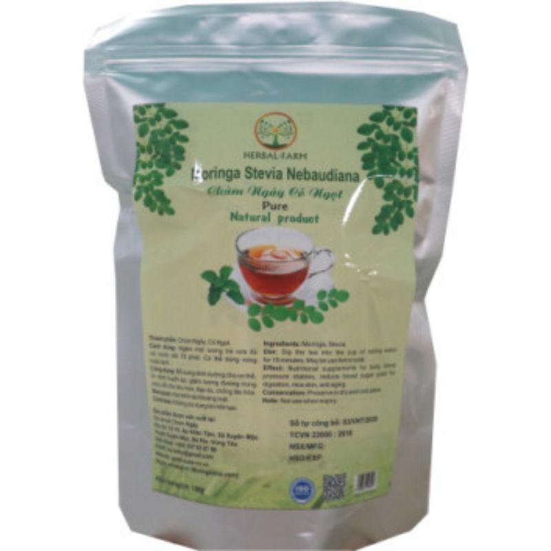 Chùm Ngây Cỏ Ngọt Pure Herbal Farm Dạng Túi Zip100g