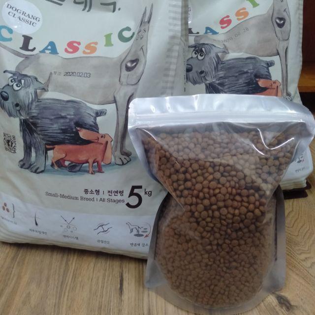 Dog Classic thức ăn cho chó lớn cao cấp Hàn Quốc (túi zip 1 kg)