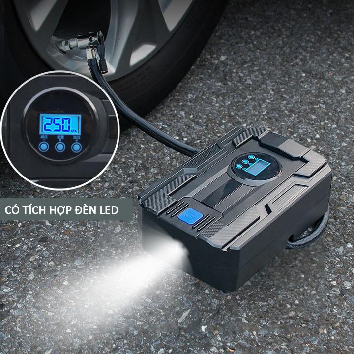 Máy Bơm Lốp Ô Tô Điện Tử Mini Car Pump Cao Cấp