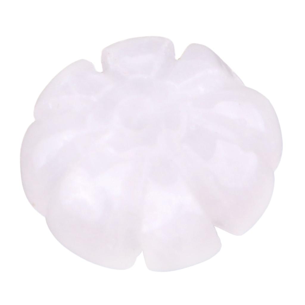 3xNatural Stone Beads Handmade Charms Wheel Shape Beads for Jewelry Making #6