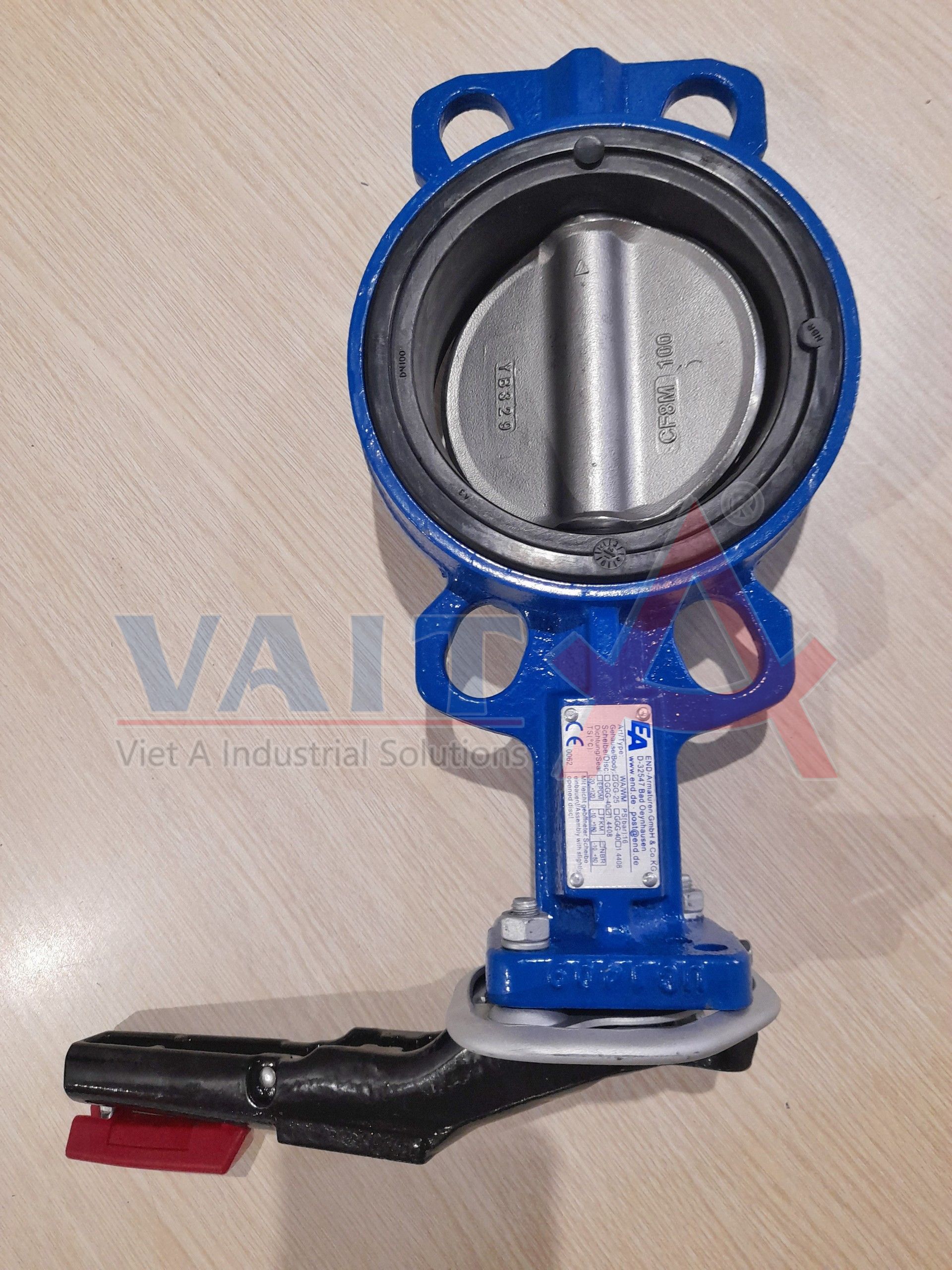 Van bướm - Van công nghiệp (Butterfly Valve) DN100, PN10/16