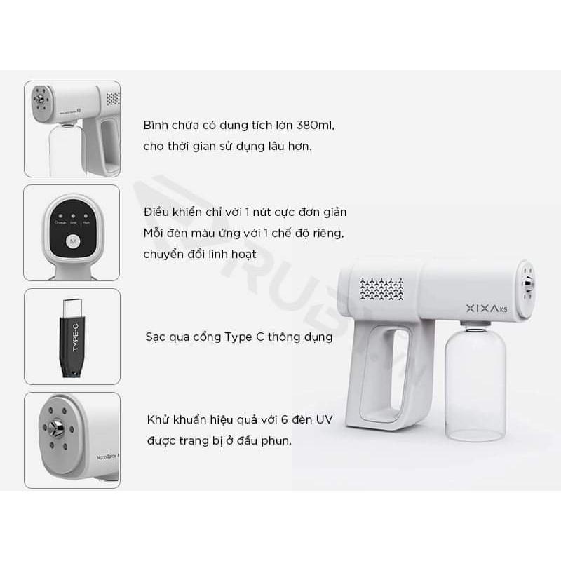 Máy Phun Khử Khuẩn NaNo Spray Machine K5