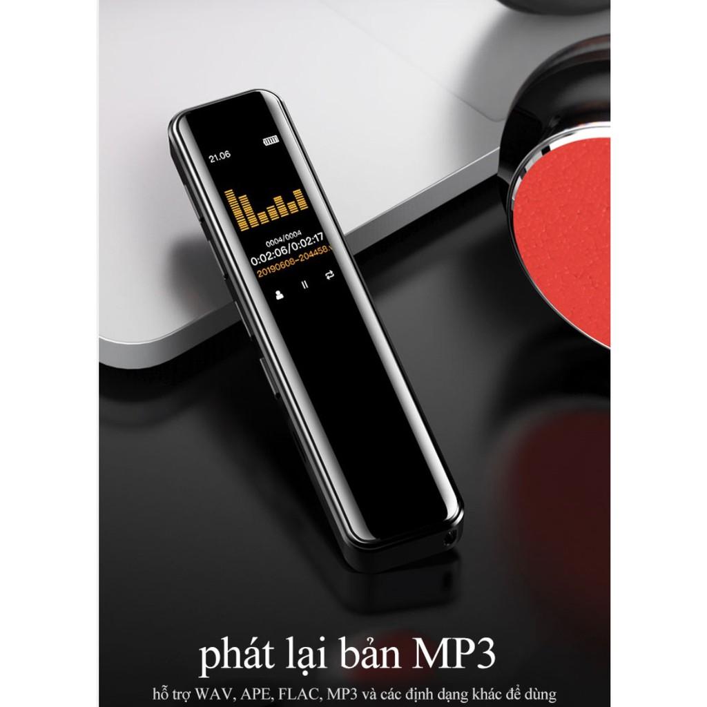 Máy ghi âm mini màn hình IPS HD áp dụng học tập / biên bản họp / đàm phán kinh doanh  - AsiaMart