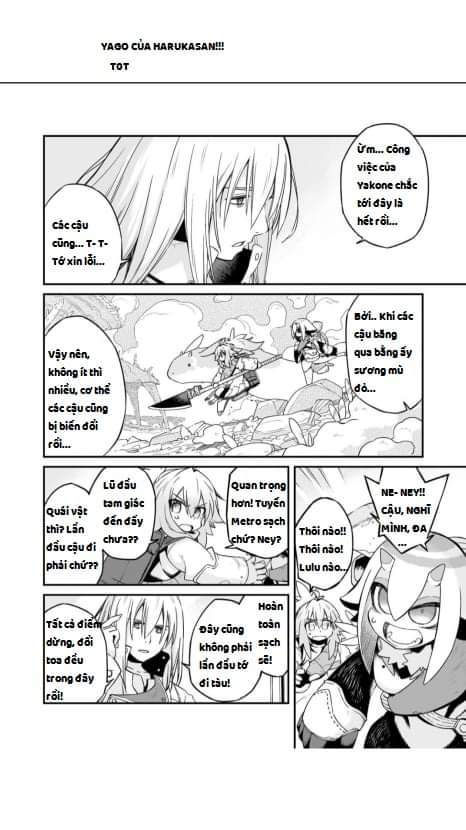 ngay cả khi hậu tận thế, thật hạnh phúc vẫn còn được sống... chapter 21 18