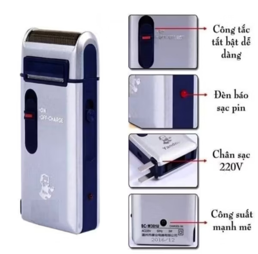MÁY CẠO RÂU THẾ HỆ MỚI SIÊU MẠNH CẠO BÉN HÀNG CHUẨN CHO MỌI GIA ĐÌNH