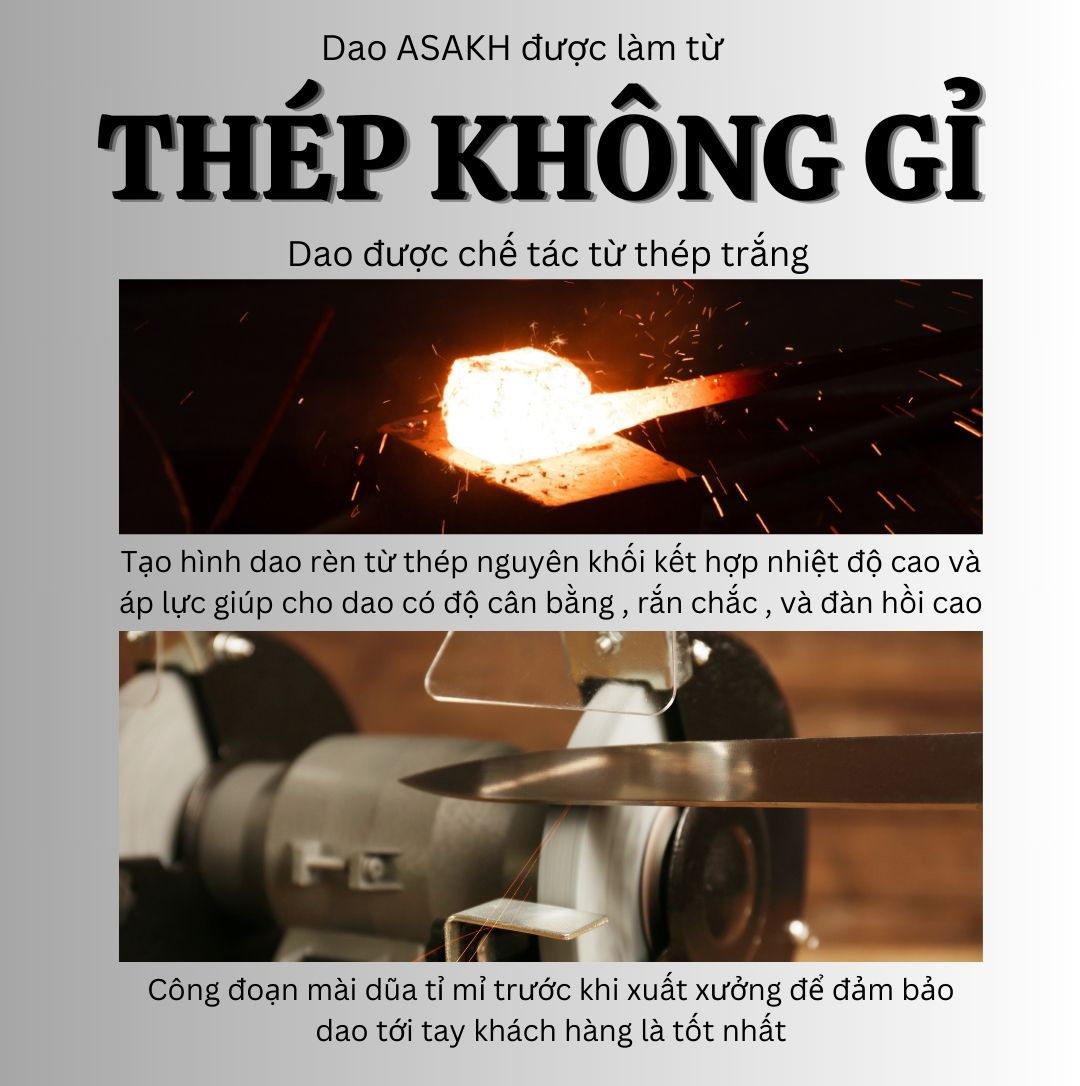 Bộ dao nhà bếp cao cấp Nhật Bản 5 món kèm giá đựng dao
