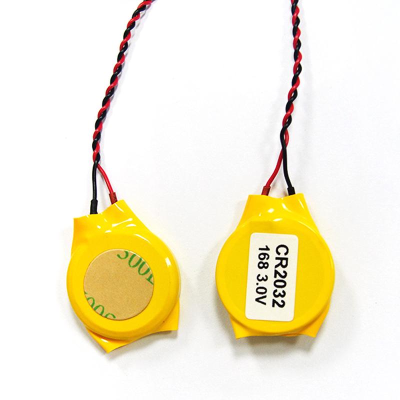2 cái/lốc CR2032 Pin 2032 Dây 2pin Laptop Bo Mạch Chủ BIOS CMOS Pin Có Dây Tháo Lắp Pin Phụ Kiện & Các Bộ Phận