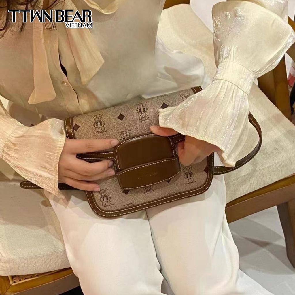 Túi xách nữ mini đeo vai đeo chéo chính hãng TTWN BEAR - TN2190