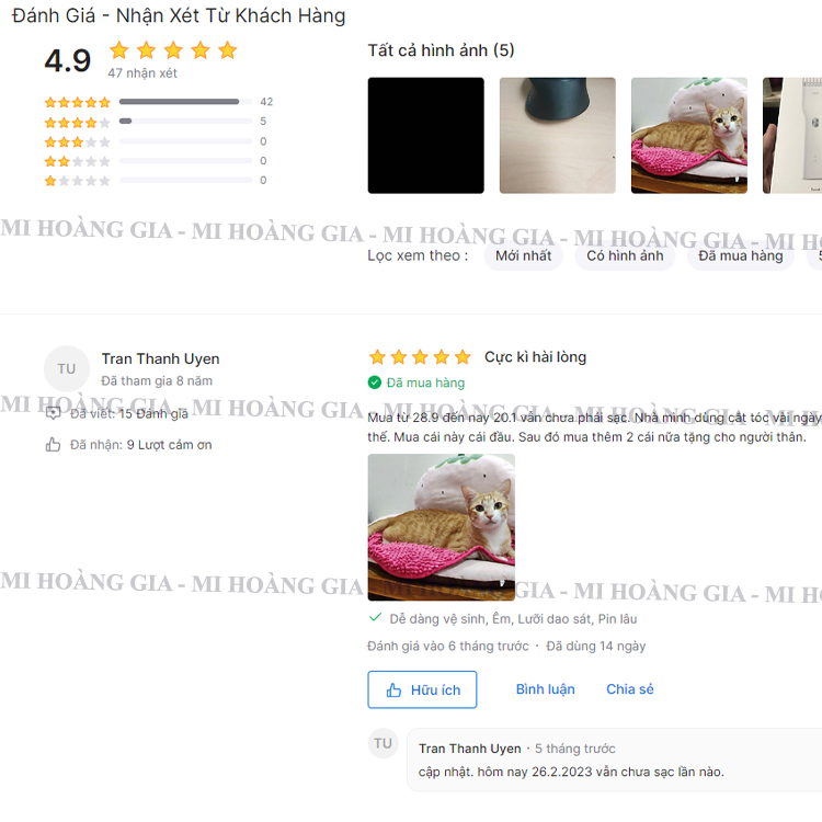 Tông Đơ Cắt Tóc Không Dây Enchen Boost