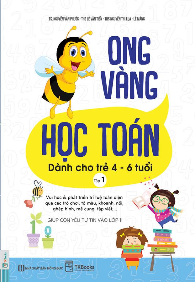 Ong Vàng Học Toán Dành Cho Trẻ 4-6 Tuổi