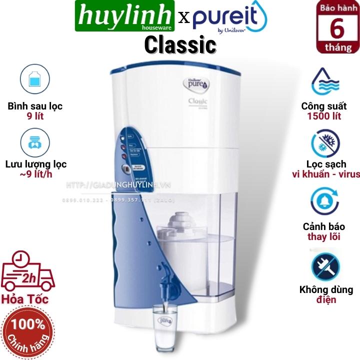 Máy Lọc Nước Pureit Classic Không Dùng Điện - Hàng Chính Hãng