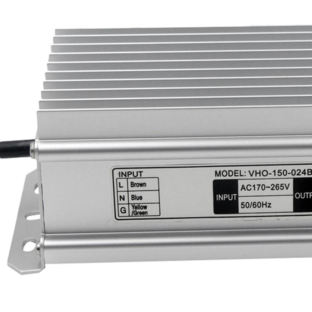 150W 24V Waterproof LED Driver Constant Voltage Power Supply Power Supply
