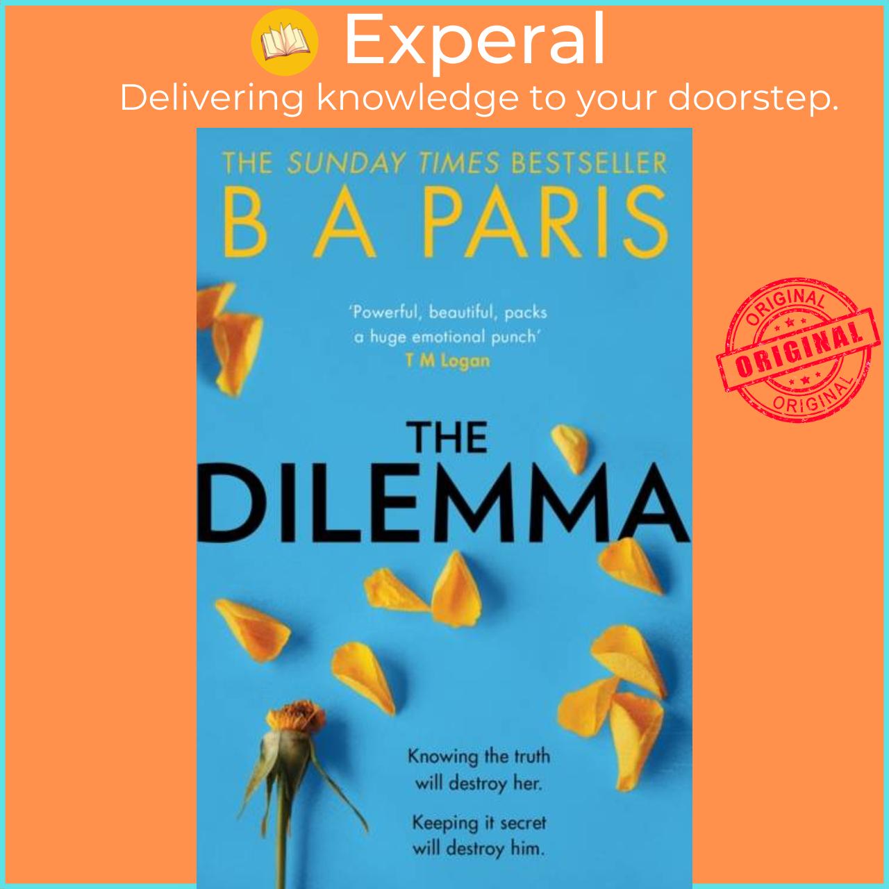 Hình ảnh Sách - The Dilemma by B A Paris (UK edition, paperback)