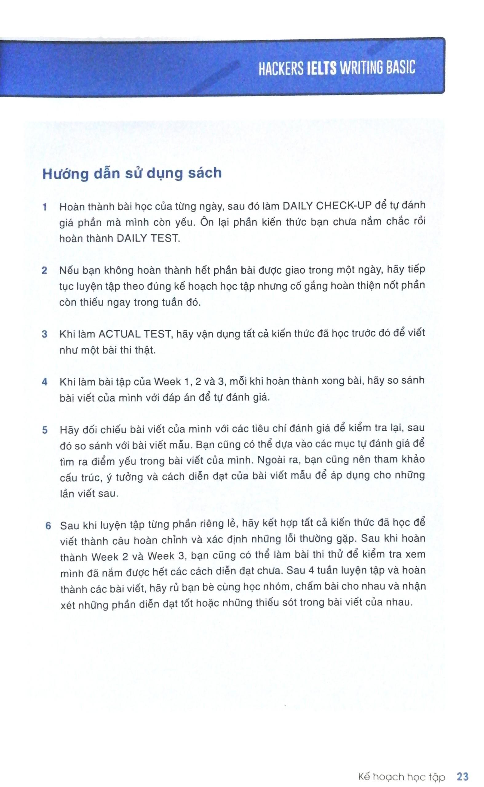 Sách Hackers IELTS Basic- Writing - ảnh 8