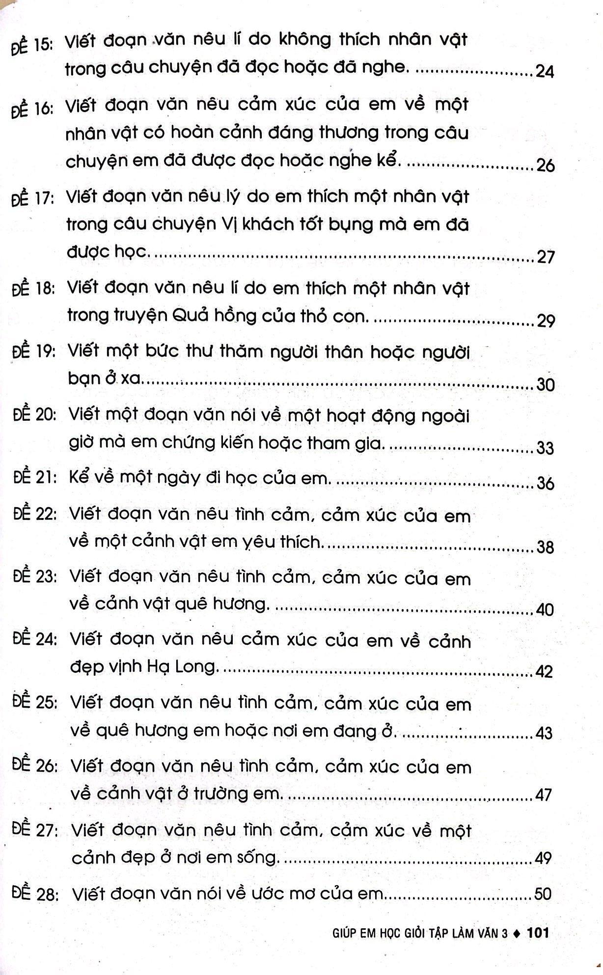 Giúp Em Học Giỏi Tập Làm Văn 3 (Theo Chương Trình Giáo Dục Phổ Thông Mới - Dùng Chung Cho Các Bộ SGK Hiện Hành)