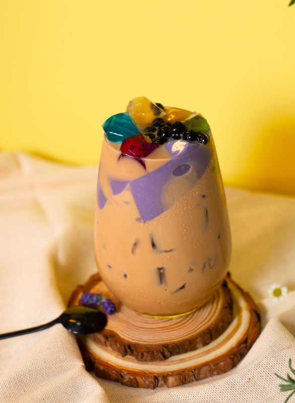 Hình ảnh Combo Pudding Dưa Lưới + Pudding Trứng Déli _TẶNG 1 HỘP SỮA ĐẶC - chuyên dùng làm topping trà sữa - thơm béo, mềm mại