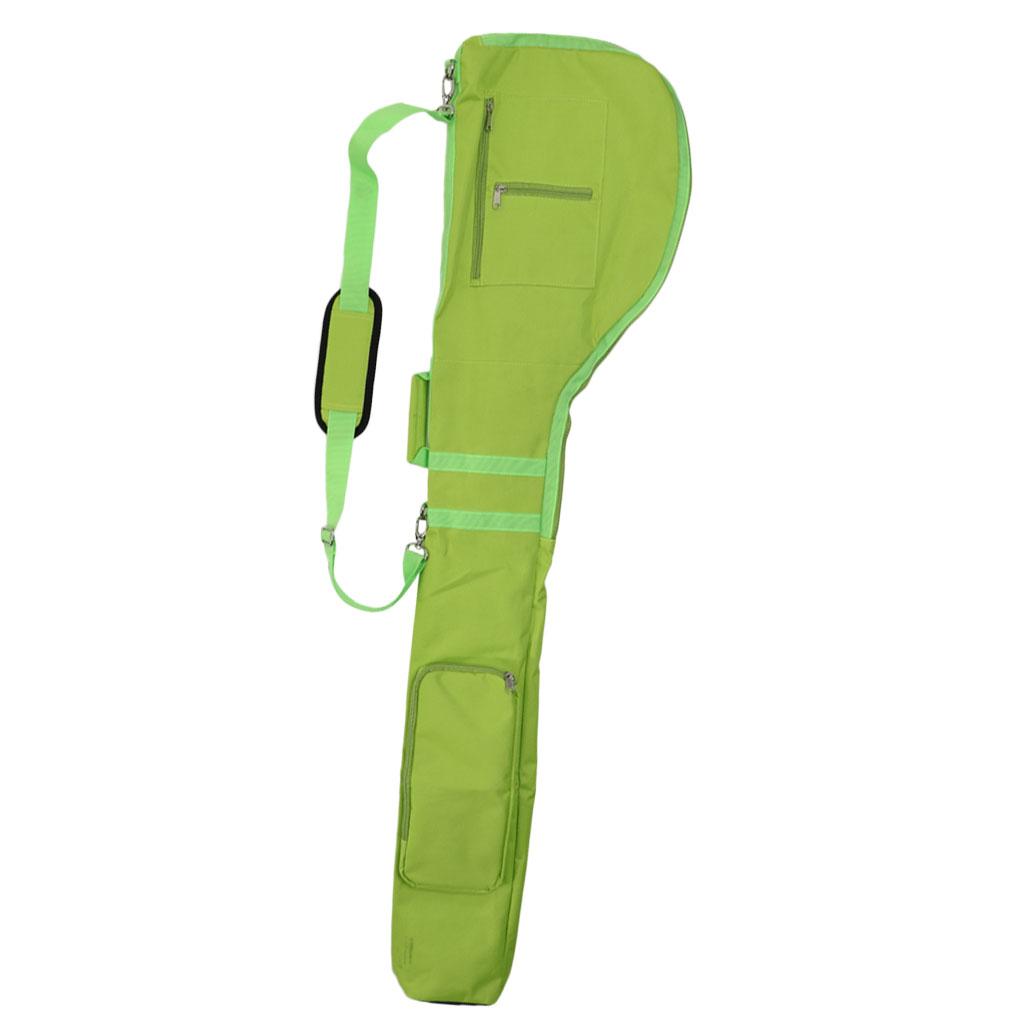 Golf Training Practice Pouch Bag Golf Travel Case Carry Protector for Golf Club Cover With Handle and Strap
