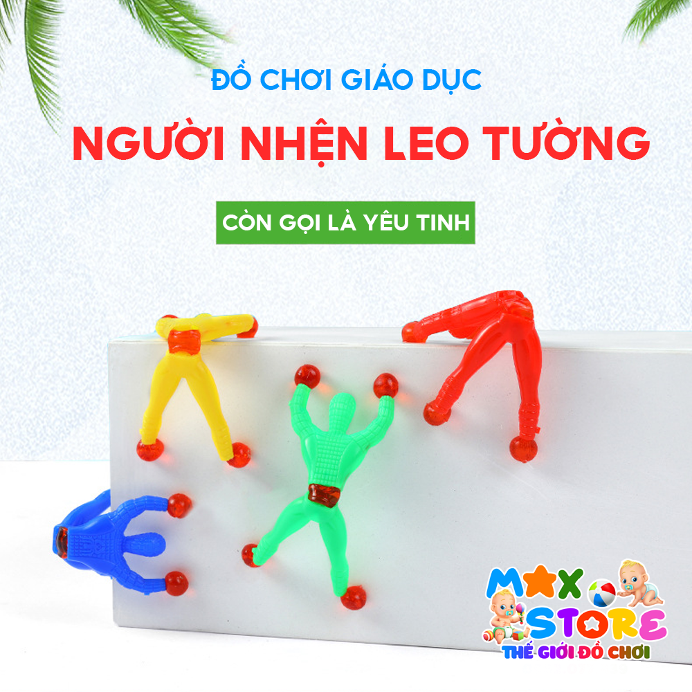 Đồ Chơi Nhựa Người Nhện Leo Tường, Siêu Nhân Nhện Dính Tường