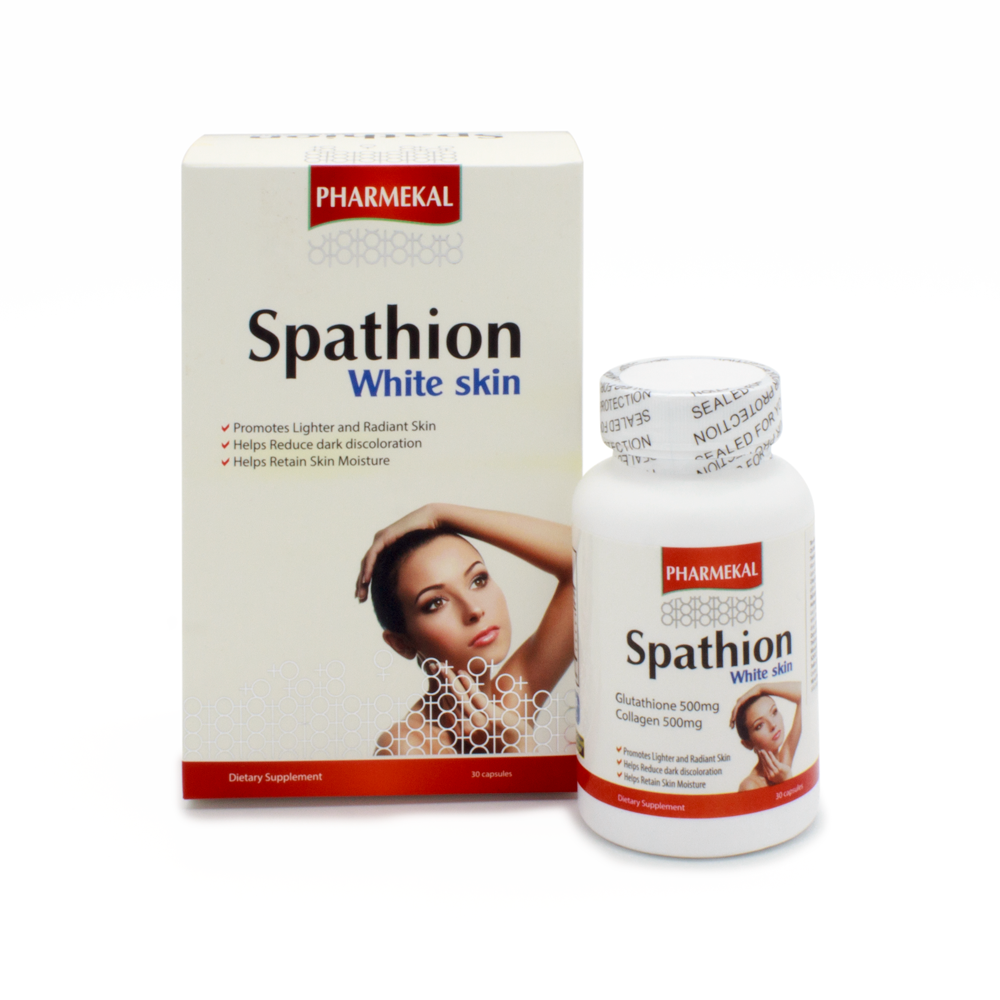 Viên Uống Trắng Da, Giảm Nám Từ Bên Trong Spathion White Skin Pharmekal - 30 Viên