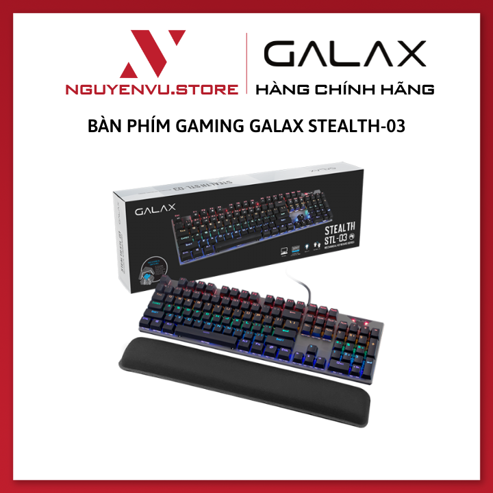 Bàn phím cơ Gaming Galax Stealth-03 - Hàng Chính Hãng