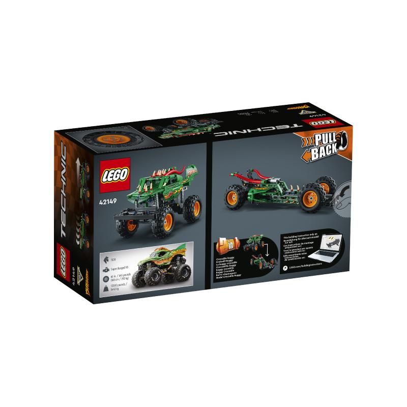Đồ Chơi Lắp Ráp LEGO Technic Chiến Xe Monster Jam Dragon 42149