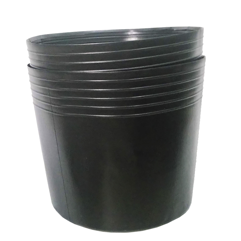 100 Chậu nhựa C6 trồng cây và ươm cây giống miệng.cao 14x12 cm -77100