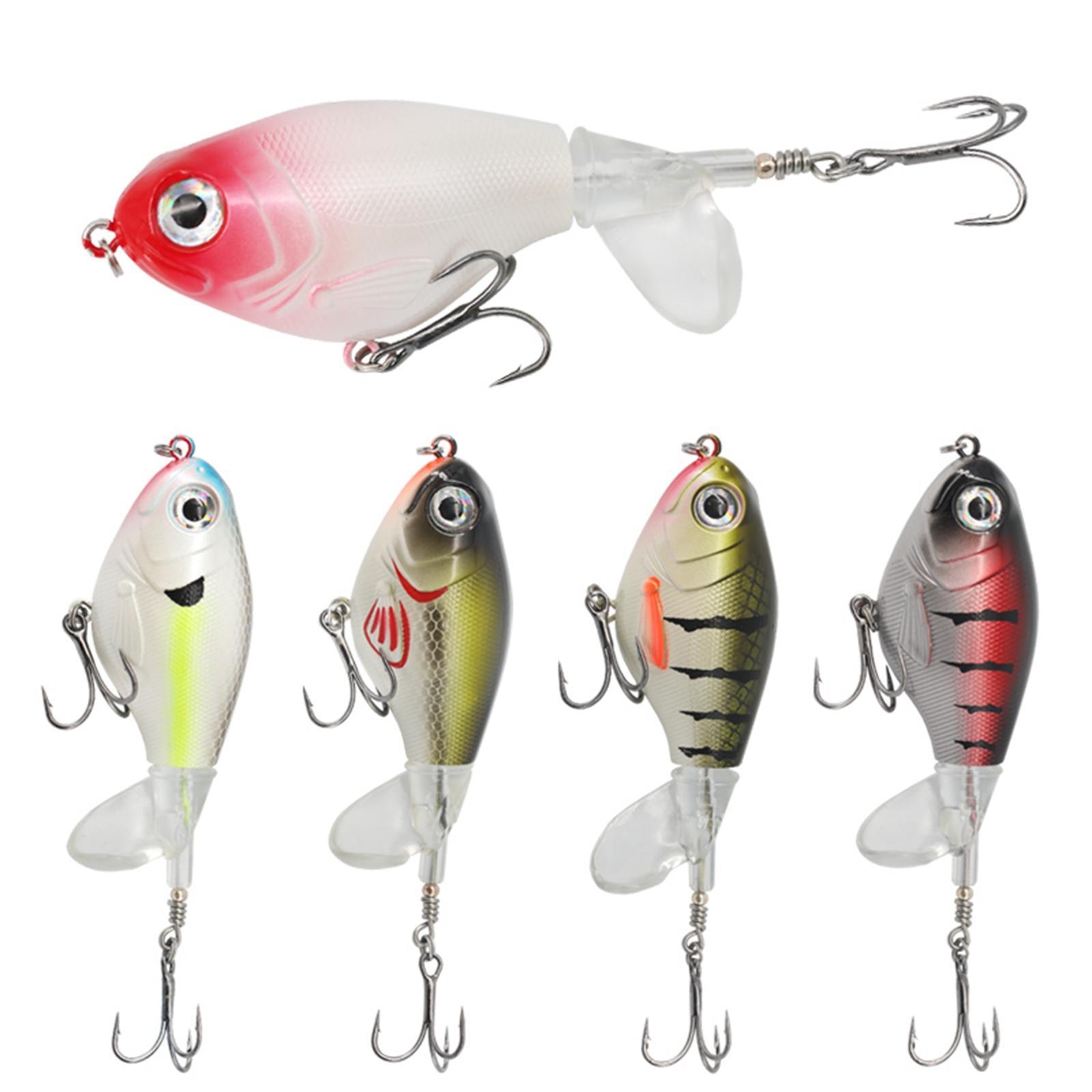 5x Fishing  Propeller Tail Swimbaits Hard Baits for Saltwater