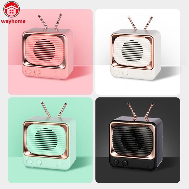 Loa Bluetooth Không Dây Hình Tv Cổ Điển