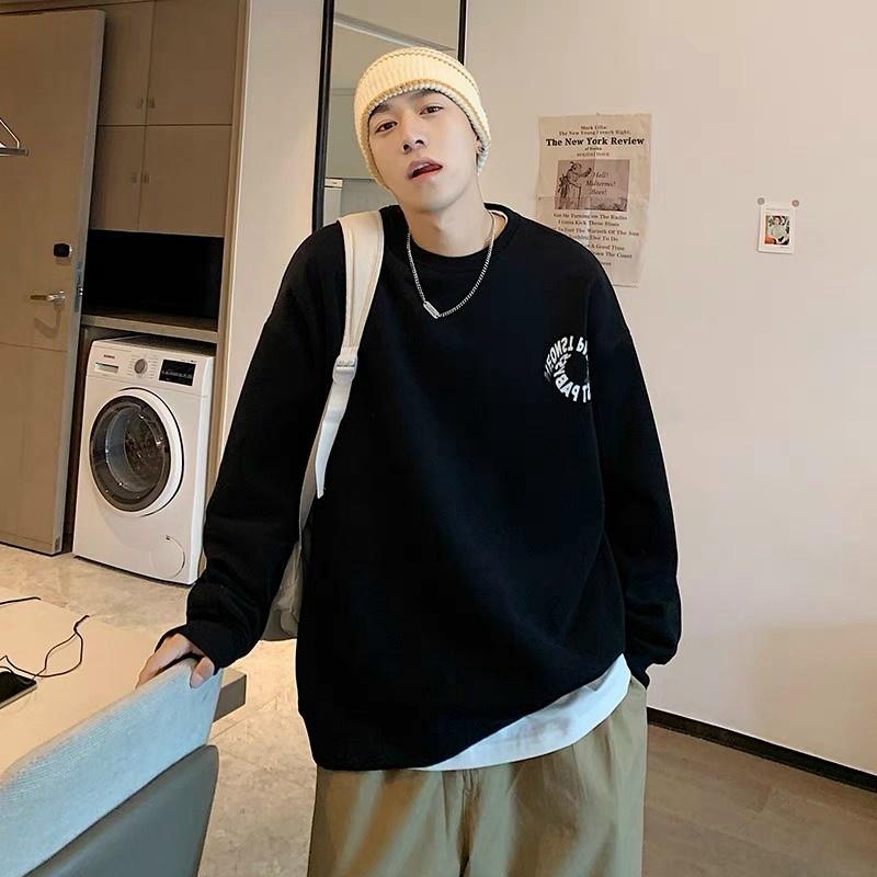 ÁO KHOÁC NỈ HOODIE KIỂU SWEATER IN LOGO KIỂU CHỮ TRÒN HOT HOT HOT UTT